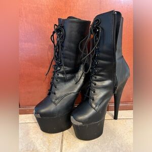 Pleasers pole boots